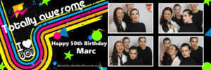Photo Booth Strip For Birthday Party