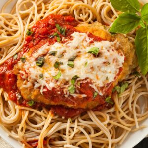 Grilled Chicken Parmesan Pasta Catering